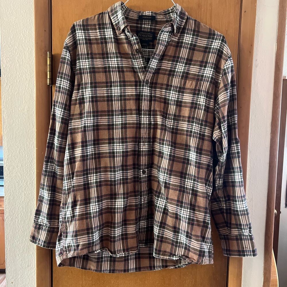 Pendleton Somerset Wool Blend Flannel Shirt